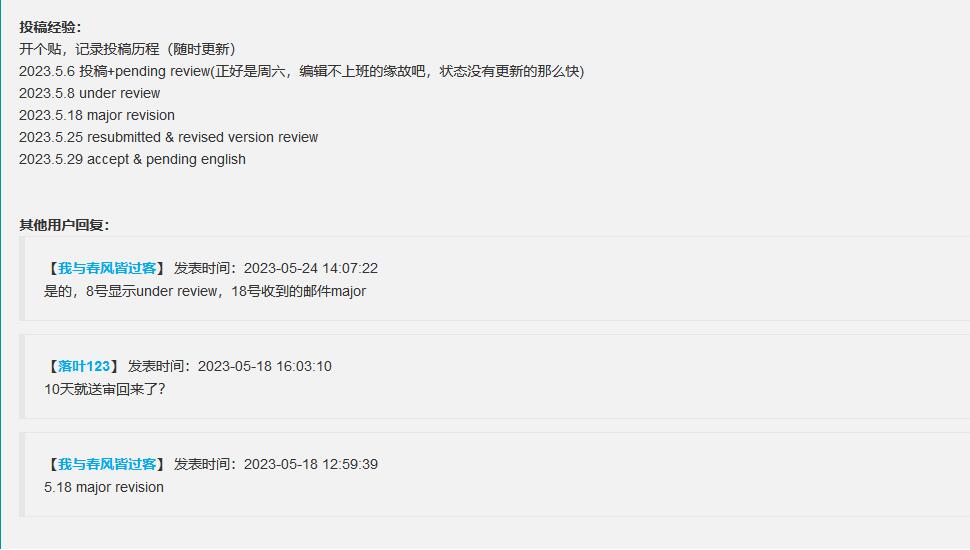 投稿經驗分享