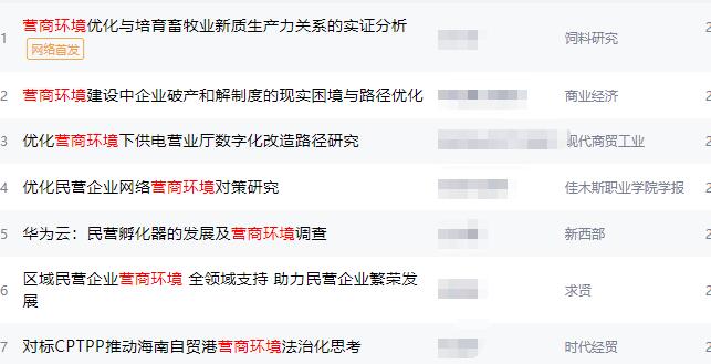 營(yíng)商環(huán)境論文范文